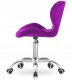 Krzesło obrotowe VASTO OFFICE VELVET PURPLE 4