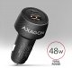 Ładowarka Axagon AXAGON PWC-PQ48, ładowarka samochodowa 48W, wyjście USB-A + USB-C, PD3.0/PPS/QC4+/SFC/Apple 3