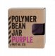 Comandante Polymer Bean Jar + lid Purple Fioletowy słoik z pokrywką na zmieloną kawę 3