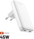 Ładowarka Fixed Slim Traveller 2x USB-C 3 A (FIXCG45S-2CD-WH) 1