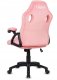 Fotel Lugano Fotel obrotowy do biurka CARRERA M ALCANTARA PINK 3
