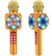 WS-1816 16W karaoke BT microphone with LED 360 Gold 3