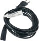 Kabel zasilający Polion Przewód zasilający 230V | C7 | prosty | 3m 2