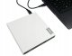 Zewnętrzny napęd CD DVD na USB do komputera, laptopa | BIAŁY 2
