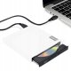 Zewnętrzny napęd CD DVD na USB do komputera, laptopa | BIAŁY 4