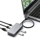 Satechi USB-C Multiport for Chromebook - Space gray 6