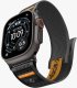 Spigen Spigen Athlex Air 2 Active Band, black orange - Apple Watch 49mm/46mm/45mm/44mm 8