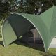 vidaXL Namiot Teepee dla 5 osób Zielony i szary 600 x 600 x 347 cm 3