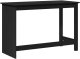 Biurko vidaXL Czarne 112 cm x 50 cm 4