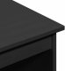 Biurko vidaXL Czarne 112 cm x 50 cm 5