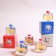 HelloKitty Set Hello Kitty: Around Paris Blanc, Eau De Toilette, For Girls, 5 ml *Miniature + Around Paris Bleu, Eau De Toilette, For Girls, 5 ml *Miniature + Around Paris Rose, Eau De Toilette, For Girls, 5 ml *Miniature + Around Paris Rouge, Eau De Toil 2