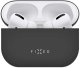 Fixed Ultracienkie etui silikonowe Silky do Apple AirPods Pro 2/Pro 2 (USB-C) czarne 1