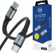 Kabel USB 3MK USB-C - USB-C 3 m Czarno-szary (3MK17711) 1