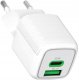 Ładowarka LTC Ładowarka sieciowa LTC  PD 20W USB-A/USB-C GaN 1