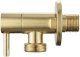 Rea Zawór kątowy 1/2" x 3/4" Złoty szczotkowany 4