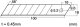 Monroe NT Cutter BL-150P, 6 pc(s), 160 mm, 3.5 mm, Steel, Steel, 45 mm 3