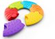 Meli Soft BiBi Sensory Puzzle Circle - układanka sensoryczna 6m+ EDUKAMP 7