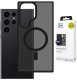 3MK Samsung Galaxy S22 Ultra 5G - 3mk Hardy Hazy MagCase Black 1
