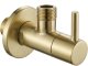 Rea Zawór kątowy 1/2" x 3/8" Złoty szczotkowany 1