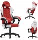 Krzesło biurowe Huzaro Force 2.7 czerwonego weluru krzesło gamingowe 7