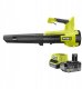 Ryobi Ryobi ONE+ Cordless Leaf Blower RY18BLB-140, 18 Volt (green/black, Li-Ion battery 4.0 Ah) 1