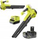 Ryobi Ryobi ONE+ Cordless Leaf Blower RY18BLB-140, 18 Volt (green/black, Li-Ion battery 4.0 Ah) 11