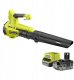 Ryobi Ryobi ONE+ Cordless Leaf Blower RY18BLB-140, 18 Volt (green/black, Li-Ion battery 4.0 Ah) 2