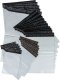 Stickn Shipping bags, Mailing bags Starter pack - with 25 pcs. assorted sizes, with single adhesive strip, white 1