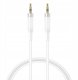 Kabel XO kabel audio NB-R279C jack 3,5mm - jack 3,5mm 1,0m biały 1