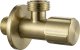 Rea Zawór kątowy 02 1/2" x 3/4" Złoty szczotkowany 1
