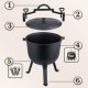 Berdsen Kociołek żeliwny 8l garnek myśliwski pieczonki na ognisko grill BD-482 348200 5