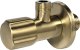 Rea Zawór kątowy 02 1/2" x 3/8" Złoty szczotkowany 2