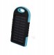 Ładowarka solarna TelForceOne Power bank Setty 5000 mAh niebieski R 2