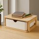 Bathroom Solutions Organizer z szufladą VAKKO, bambus i melamina, 19,5 x 14,8 cm 2