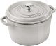 STAUB STAUB LA COCOTTE Garnek żeliwny okrągły wysoki 4.8 ltr, truflowy 1