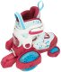 Hudora HUDORA My First Quad LED roller skates, size 30-33, red/light blue, with LED lighting 3
