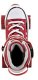 Rolki Hudora HUDORA Roller Skates size 28-31, roller skates red/white, sneaker look 3