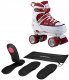 Rolki Hudora HUDORA Roller Skates size 28-31, roller skates red/white, sneaker look 5