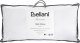 Beliani Poduszka trzykomorowa TEIDE Niska Kacze pióra i puch 40 x 80 cm Biały 5