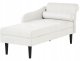 Beliani Szezlong prawostronny YVOIRE Złamana biel 4