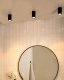 Lampa sufitowa Beliani Lampa sufitowa LED BARCALA Metal Czarny 2