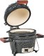 Beliani Mini grill węglowy KAMADO Ceramika Czarny 1