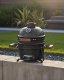 Beliani Mini grill węglowy KAMADO Ceramika Czarny 2