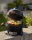 Beliani Mini grill węglowy KAMADO Ceramika Czarny 4