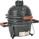 Beliani Mini grill węglowy KAMADO Ceramika Czarny 5