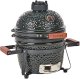 Beliani Mini grill węglowy KAMADO Ceramika Czarny 6