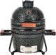 Beliani Mini grill węglowy KAMADO Ceramika Czarny 7