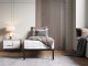 Auping Stelaż Łóżka BED ALU 80x200 Metalowy Drewniane Listwy Nowoczesny CZARNY 2