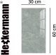 Heckermann Samoprzylepny panel ścienny 30x60cm (10szt) Marmur 6210 Połysk 3D PCV Laminat 2