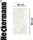 Heckermann Samoprzylepny panel ścienny 40x80cm (10szt) Marmur 6018 Połysk 3D PCV Laminat 2
